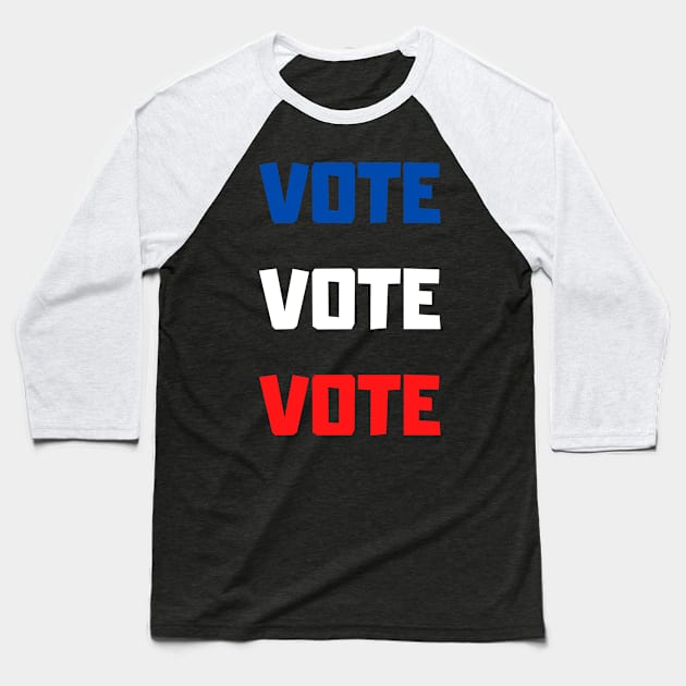 Vote 2020 Presidential Election Baseball T-Shirt by Giftadism